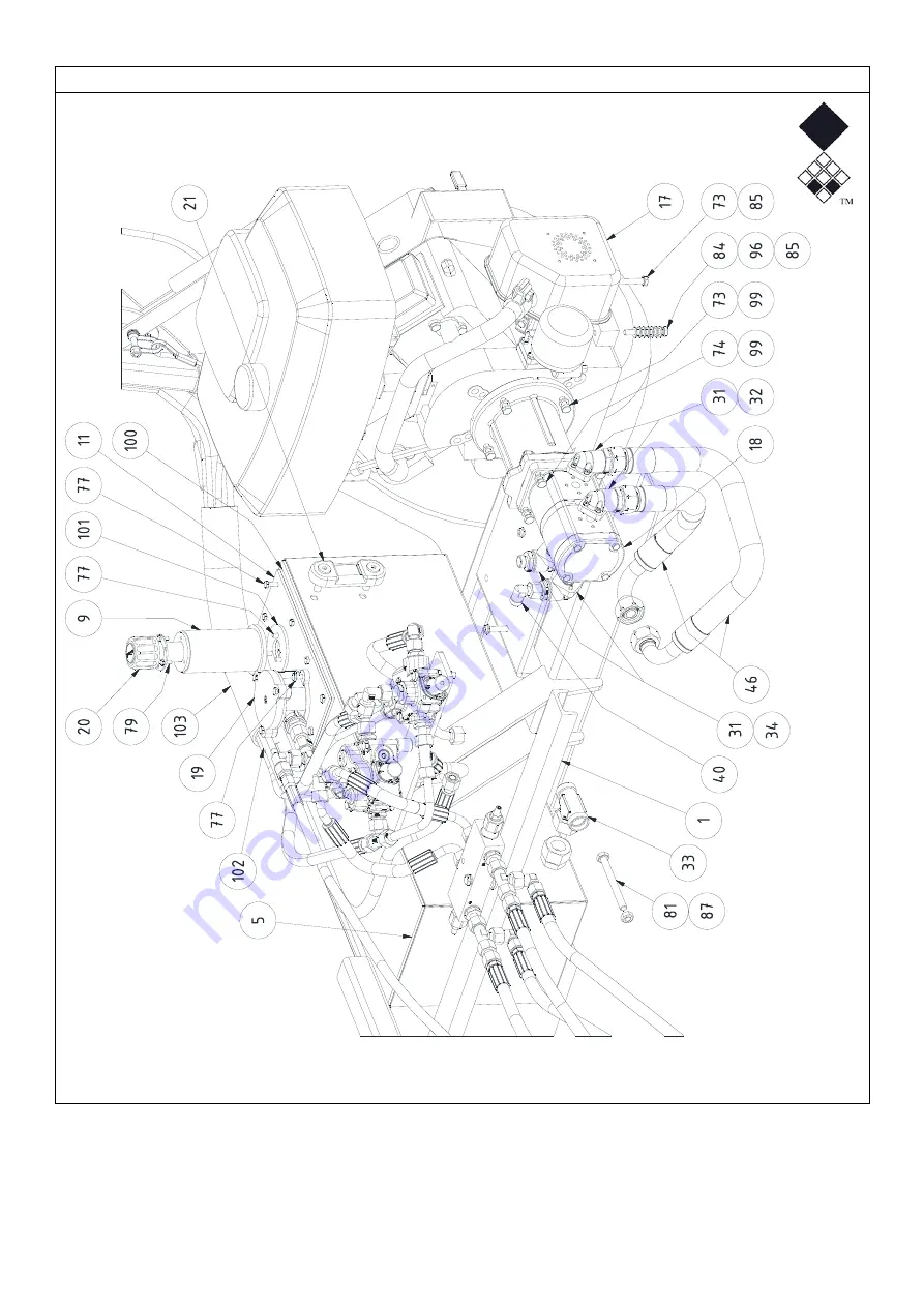 Redexim Rink DS550SP Operating Instructions And Spare Parts Book Download Page 25