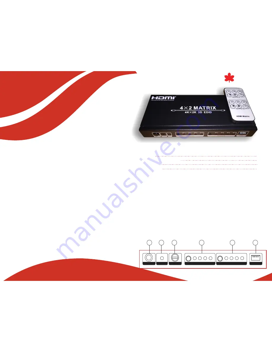 RedLeaf HD-MS402A User Manual Download Page 1