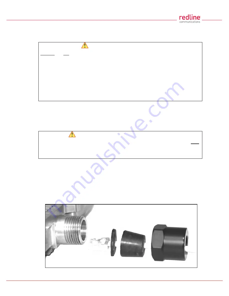 Redline Communications RedCONNEX AN-80i Installation Manuallines Download Page 34