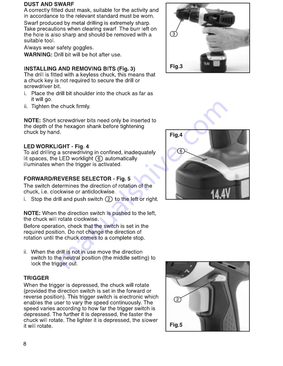 Redline 34159 Instructions Manual Download Page 8