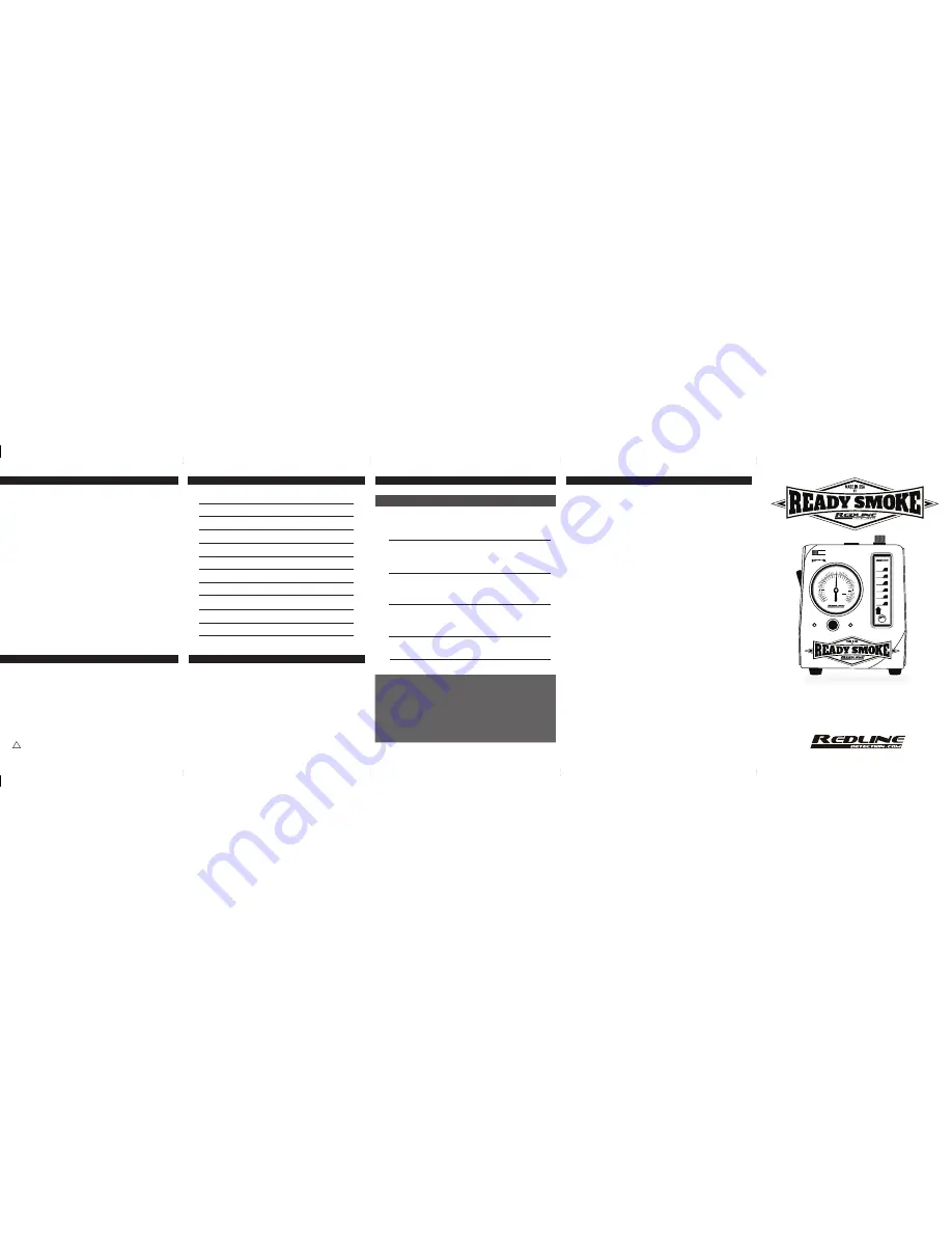 Redline Ready Smoke Скачать руководство пользователя страница 1