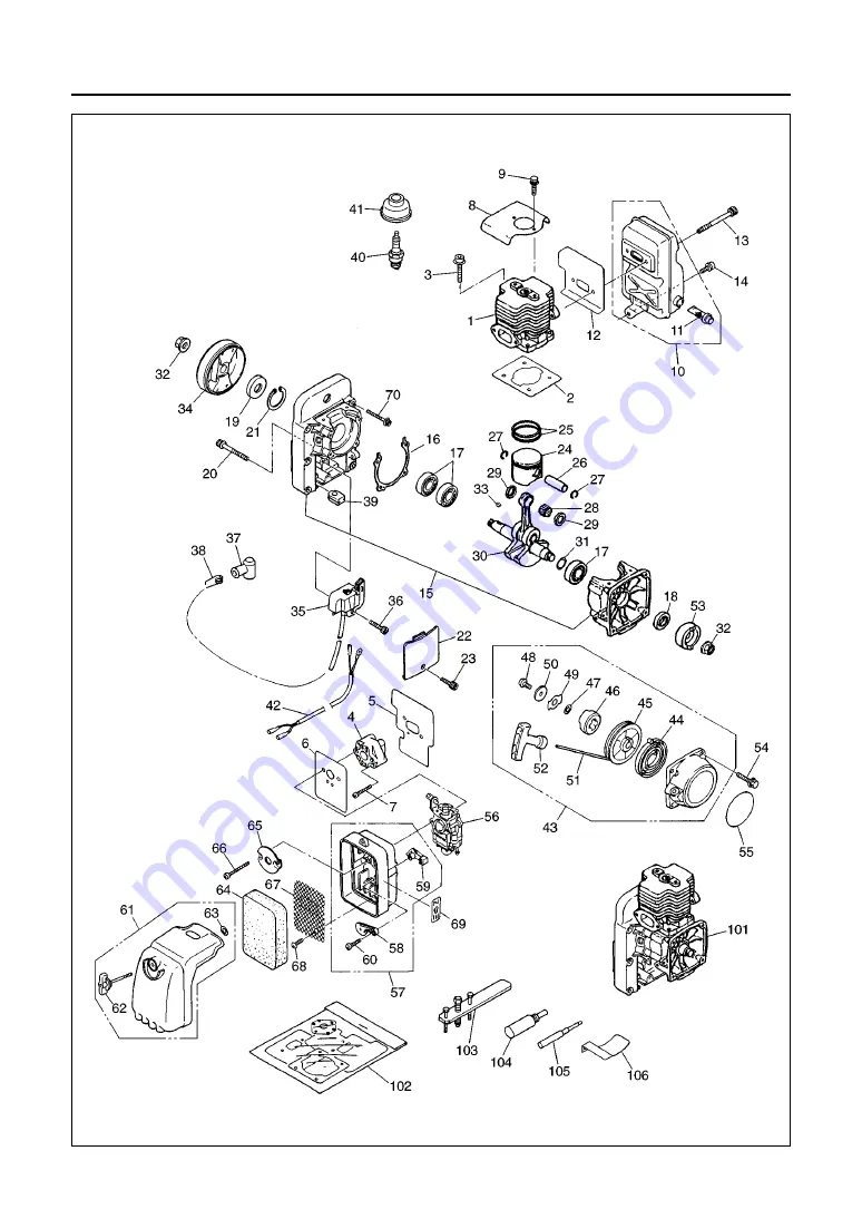 RedMax EB4400 Owner'S/Operator'S Manual Download Page 20