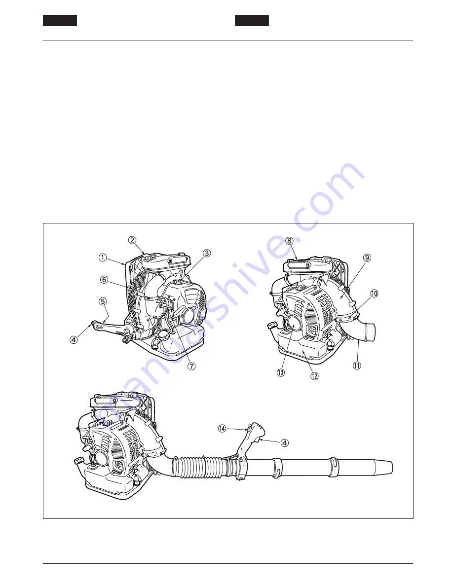 RedMax EBZ8000 Owner'S/Operator'S Manual Download Page 13