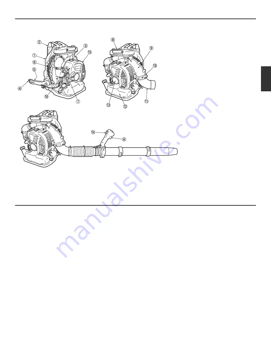 RedMax EBZ8050 Owner'S/Operator'S Manual Download Page 21