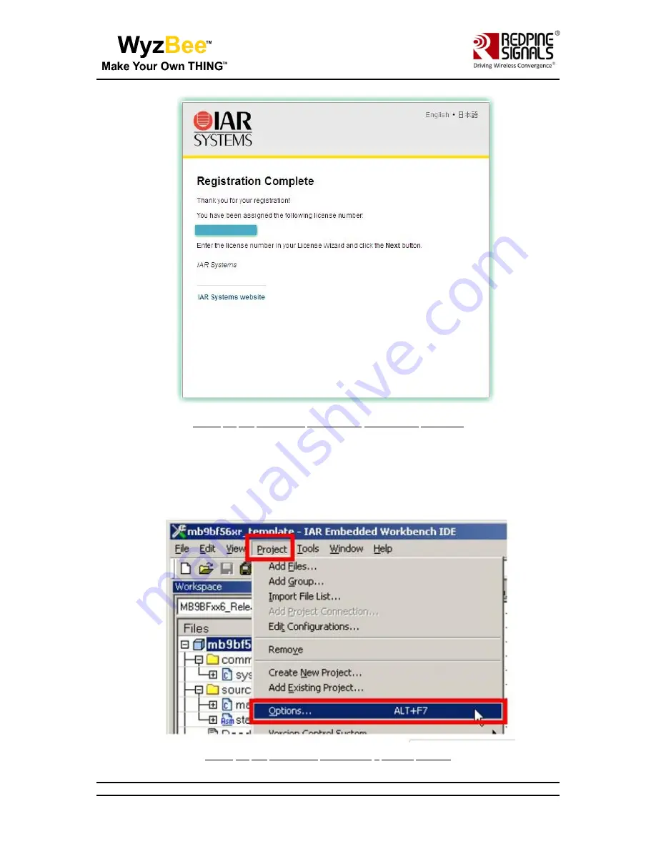 Redpine Signals WyzBee User Manual Download Page 35