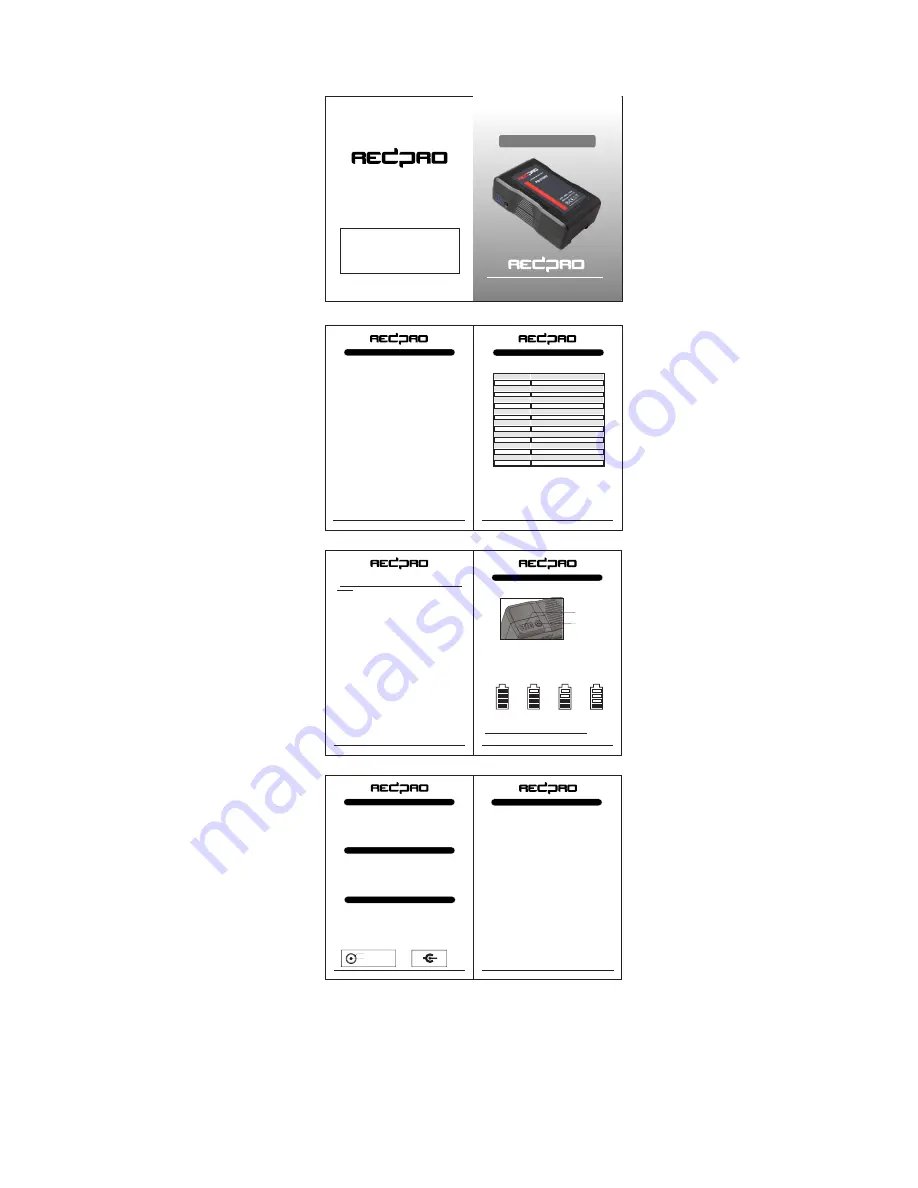 Redpro PB-D100V User Manual Download Page 1