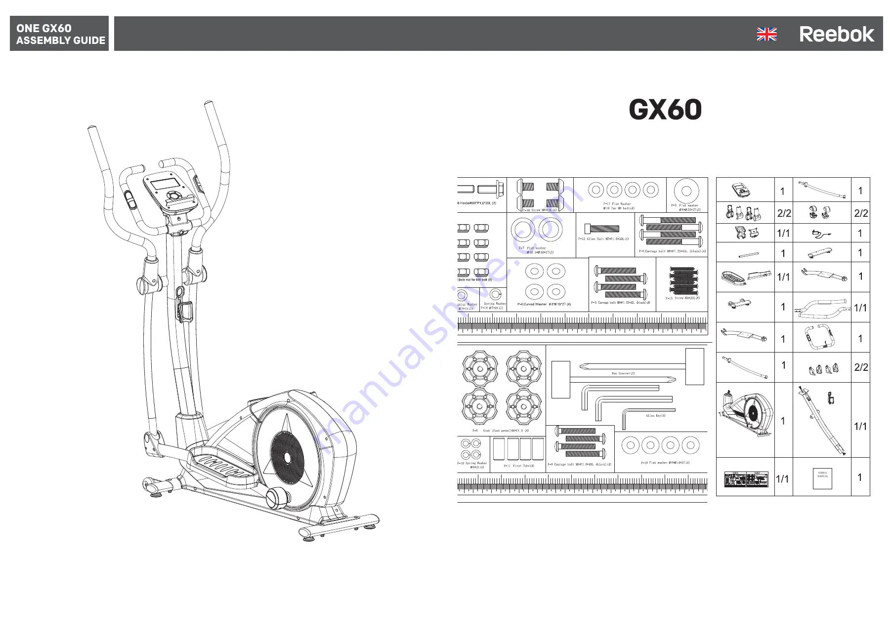 Reebok One Series Manual Download Page 48