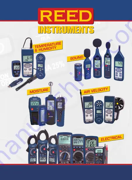 Reed Instruments BX-500 Instruction Manual Download Page 16