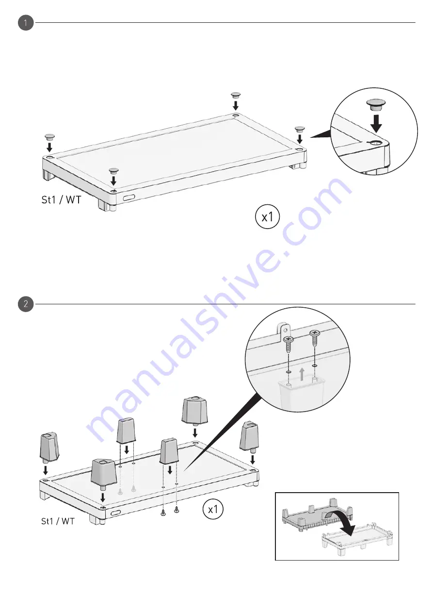 REGALUX SPACE WINNER Assembly Instructions Manual Download Page 2