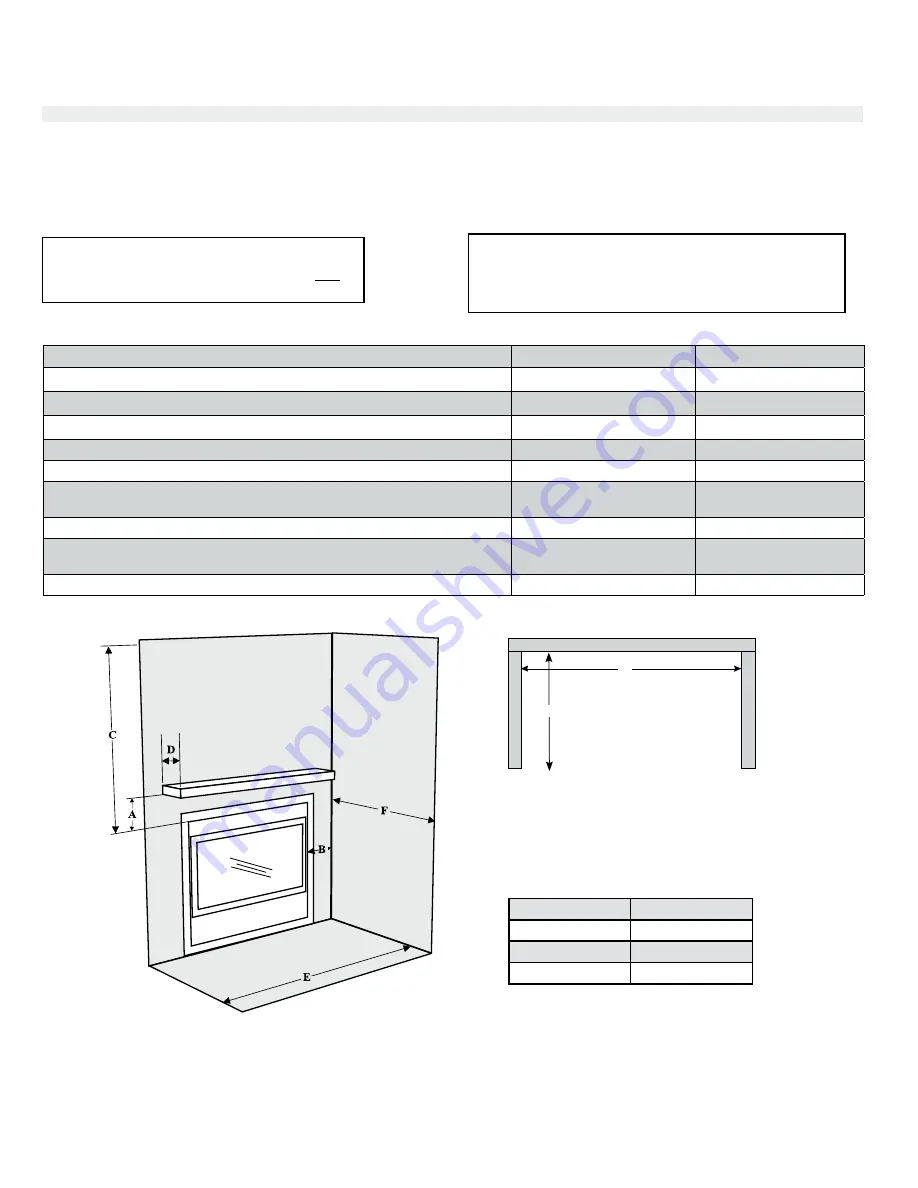 Regency Fireplace Products Bellavista B36XTE Owners & Installation Manual Download Page 17