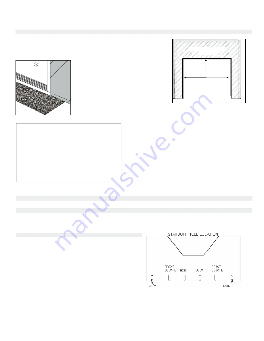 Regency Fireplace Products Bellavista B36XTE Скачать руководство пользователя страница 24