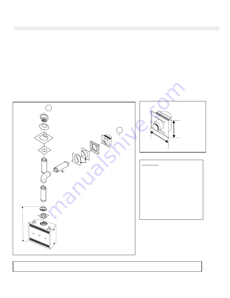 Regency Fireplace Products Bellavista B36XTE Owners & Installation Manual Download Page 44