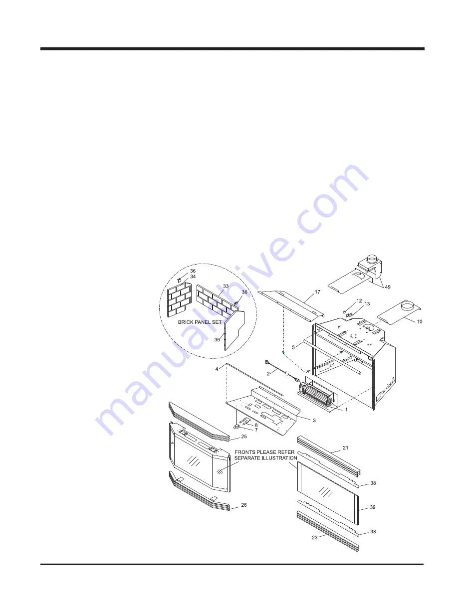 Regency Fireplace Products E21 Gas Insert Owners & Installation Manual Download Page 31