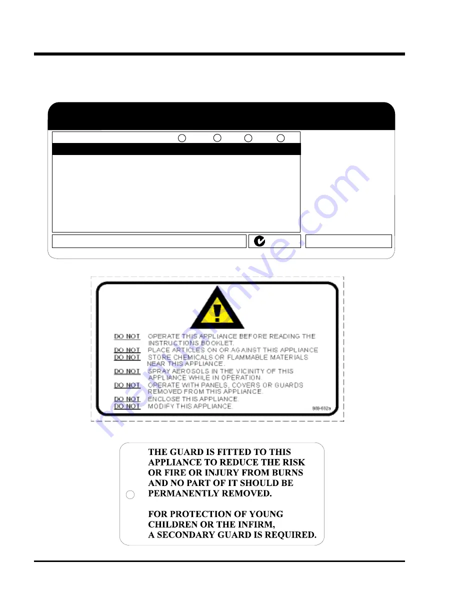 Regency F33-LPG3 Owners & Installation Download Page 4