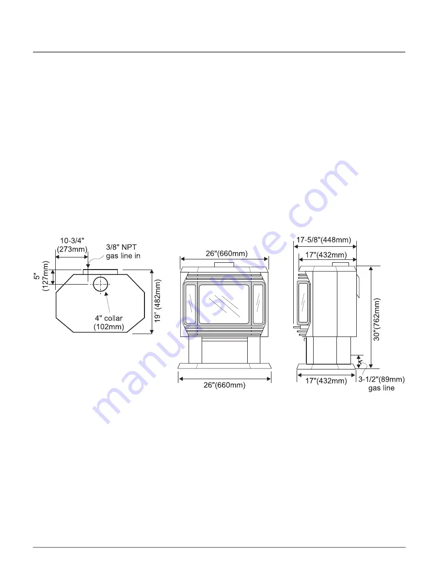 Regency FG38-LPG Owners & Installation Manual Download Page 2