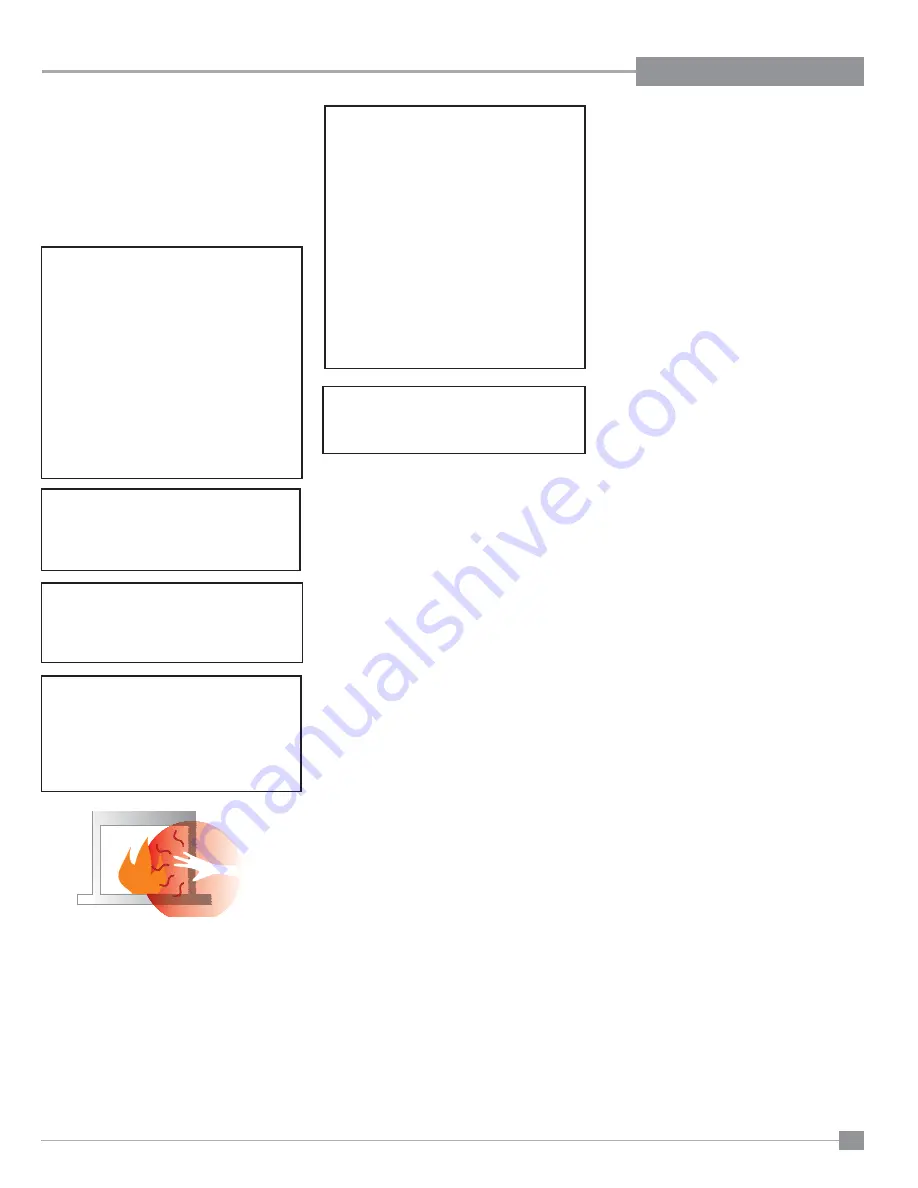 Regency Gas Insert E21-LP3 Owners & Installation Manual Download Page 7