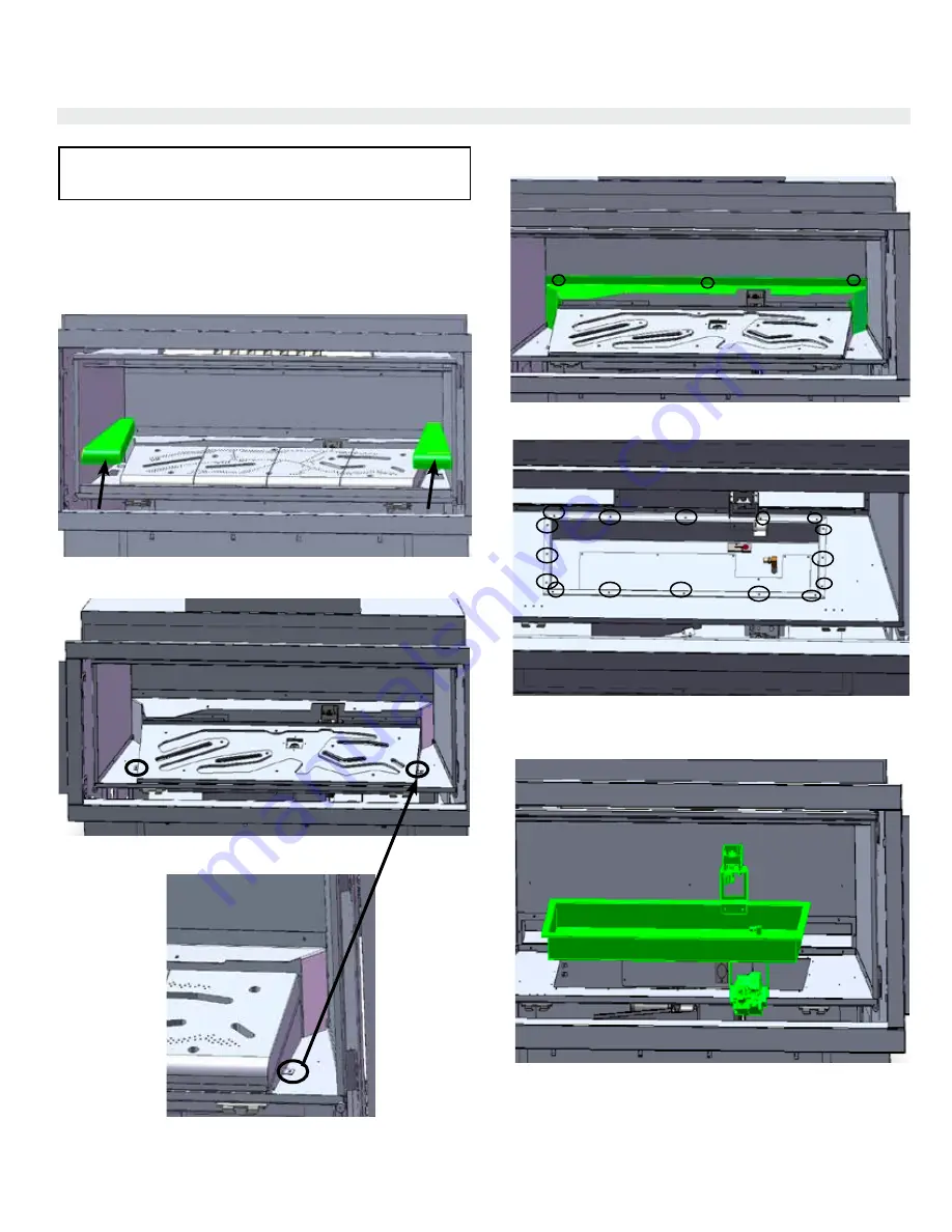 Regency Greenfire GF1500L Series Owners & Installation Manual Download Page 60