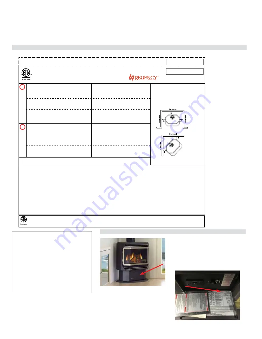 Regency U39E-LP11 Owners & Installation Manual Download Page 5