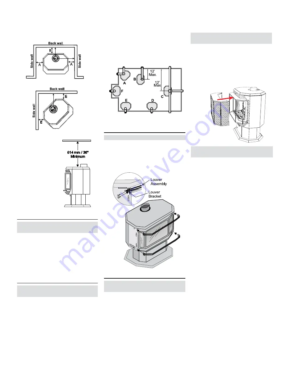 Regency U39E-LP11 Owners & Installation Manual Download Page 16