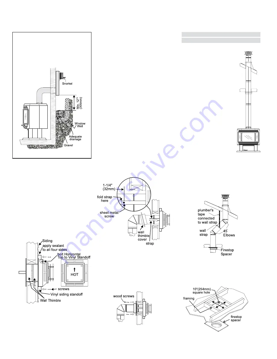 Regency U39E-LP11 Owners & Installation Manual Download Page 27