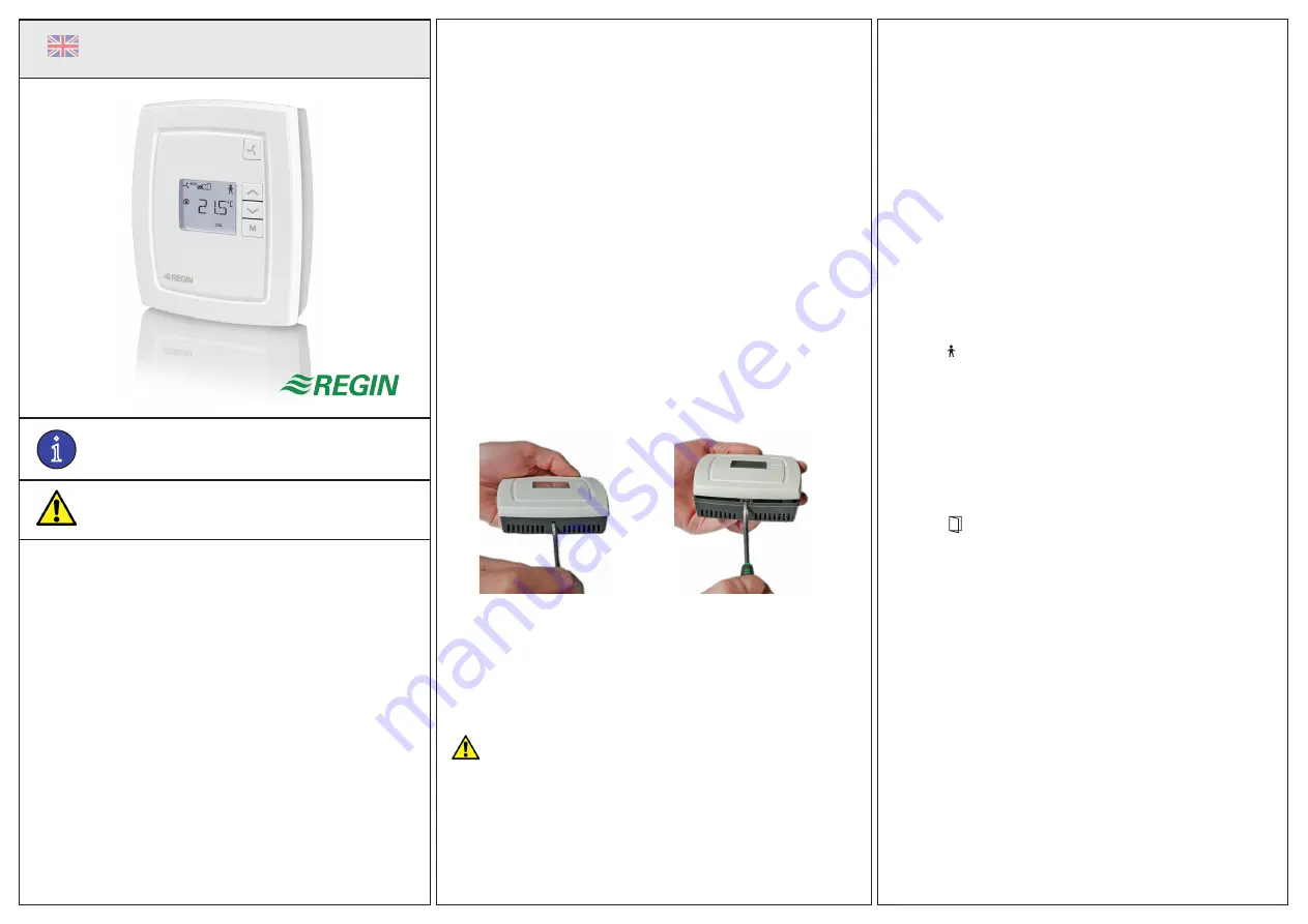 Regin RCFM-230D Instruction Download Page 1