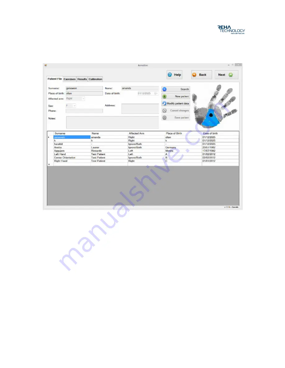 Reha Technology Armotion User Manual Download Page 28