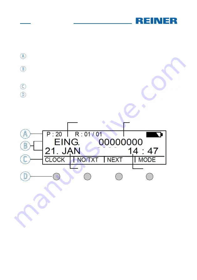 Reiner jetStamp 790 Short Instructions Download Page 32