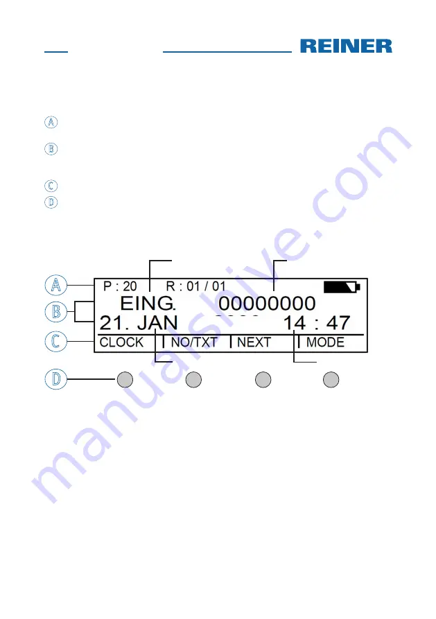 Reiner jetStamp 790 Short Instructions Download Page 74