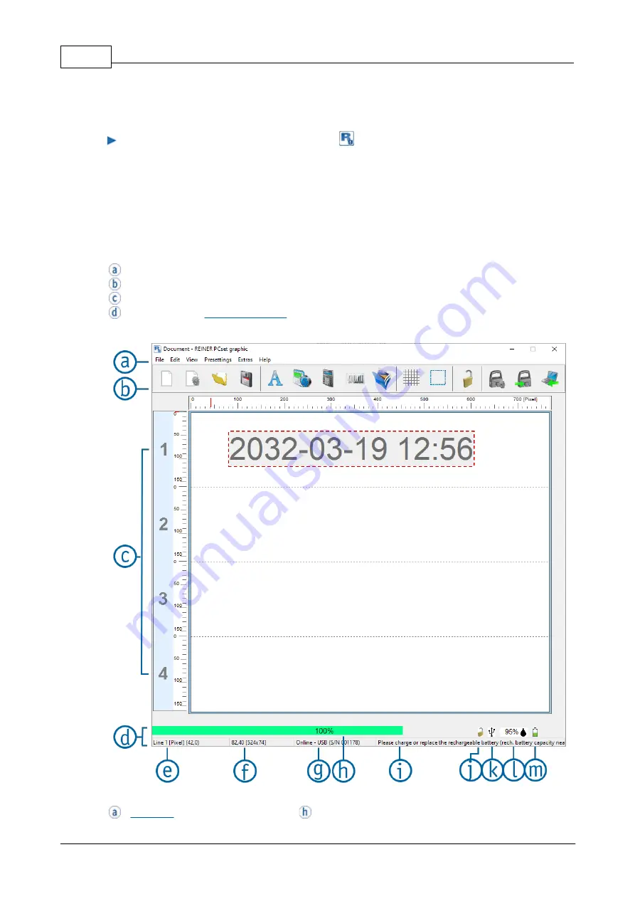 Reiner jetStamp graphic 970 Скачать руководство пользователя страница 22