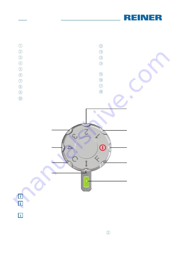 Reiner speed-i-Marker 940 Short Instruction Download Page 16