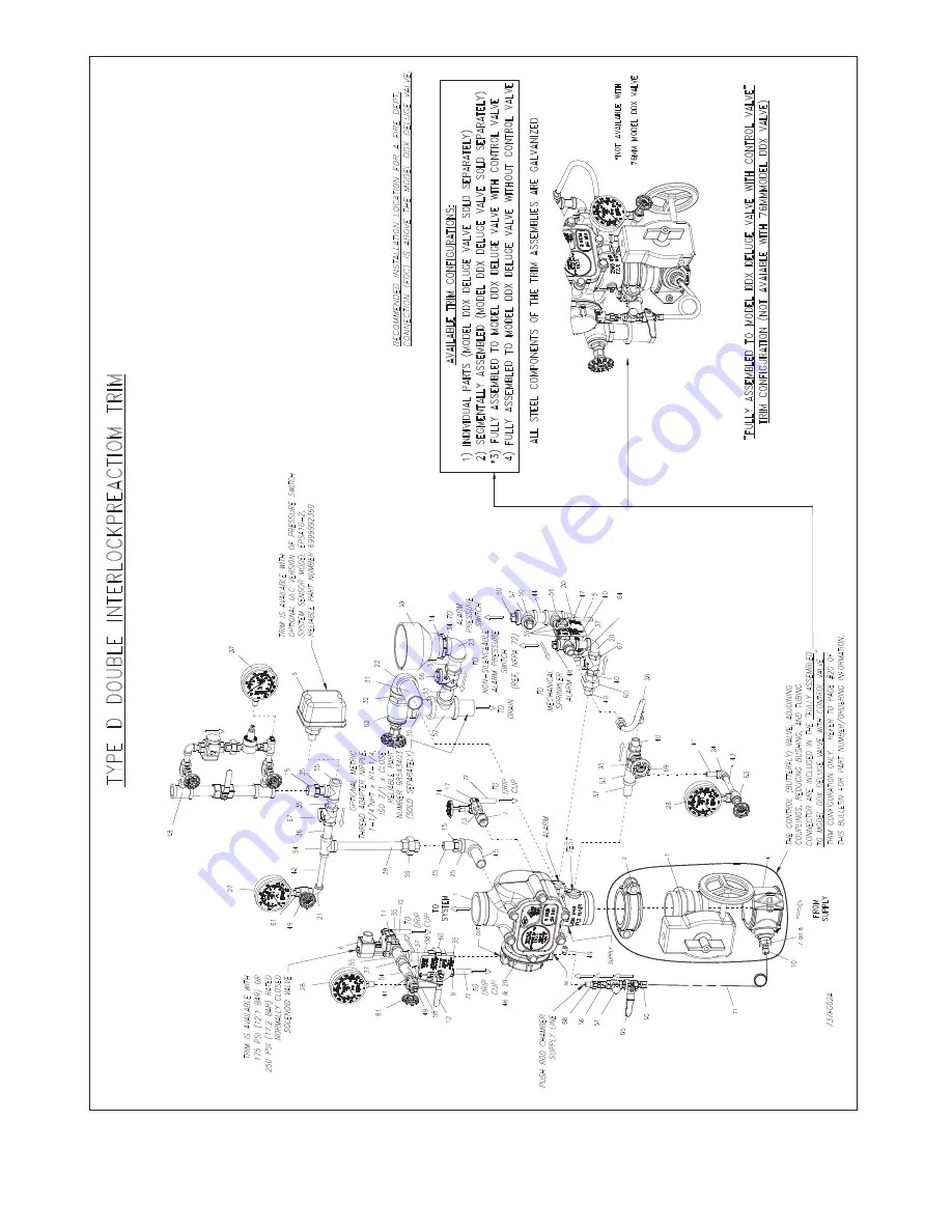 Reliable Double Interlock Preaction System D Instructions For Installation, Operation Care And Maintenance Download Page 3