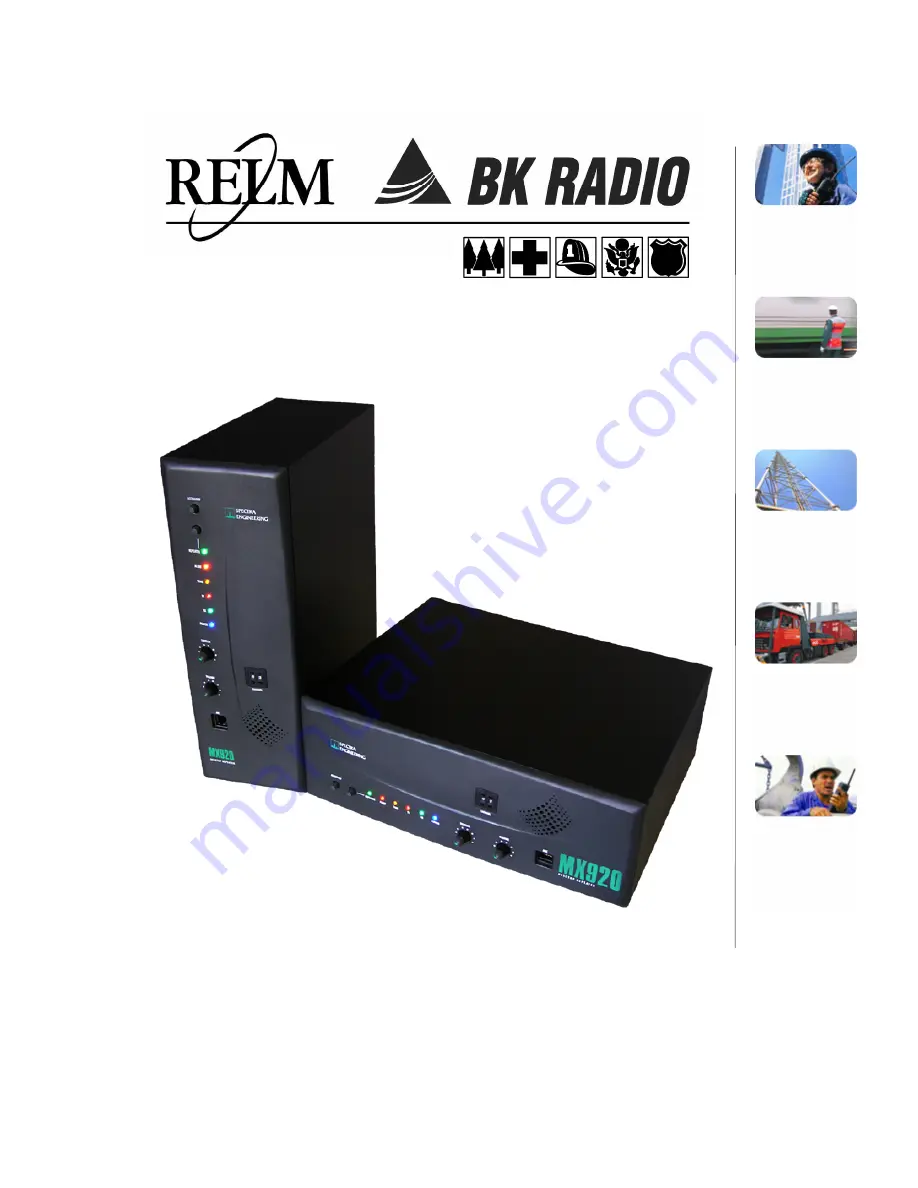 RELM SMX920 Technical Manual Download Page 1