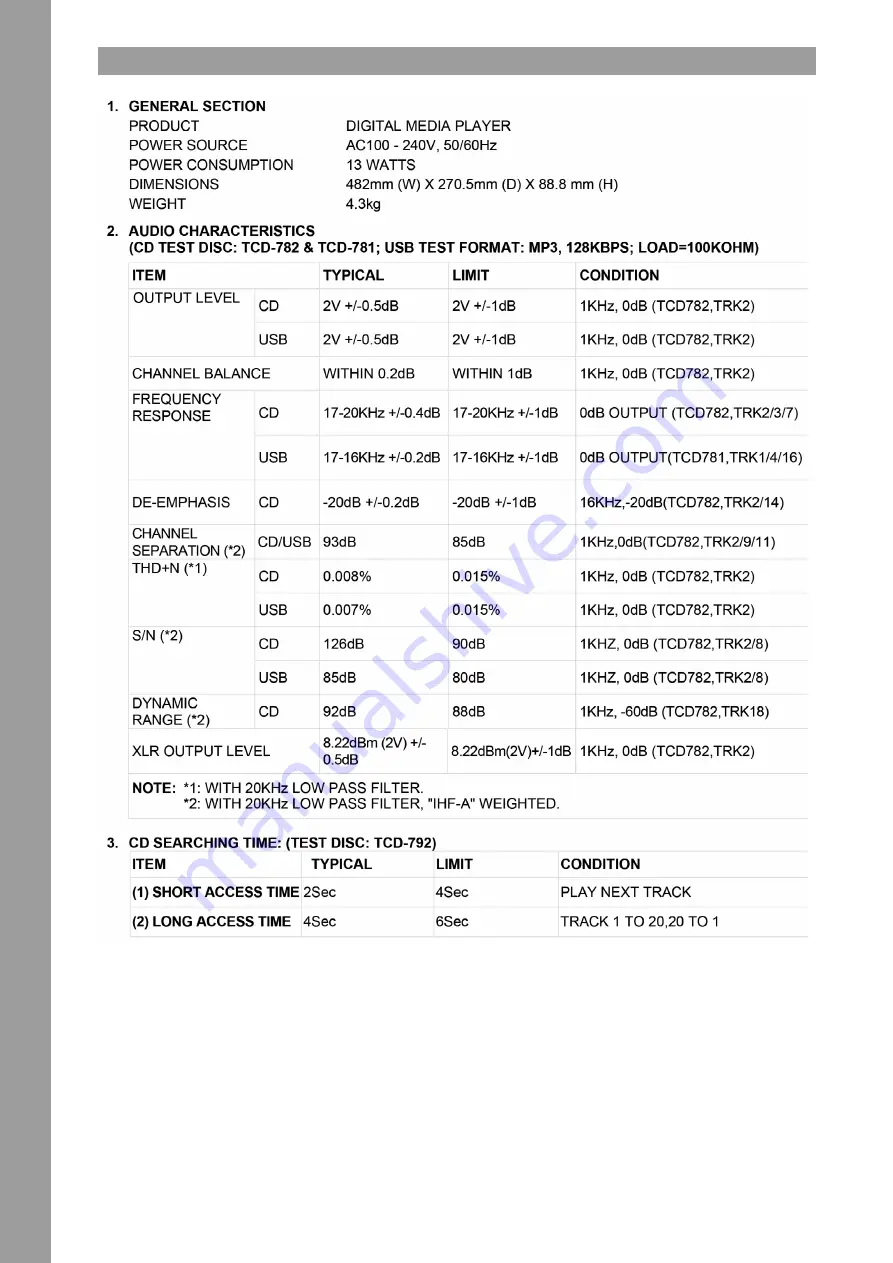 Reloop RMP-1700RX Operation Manual Download Page 42