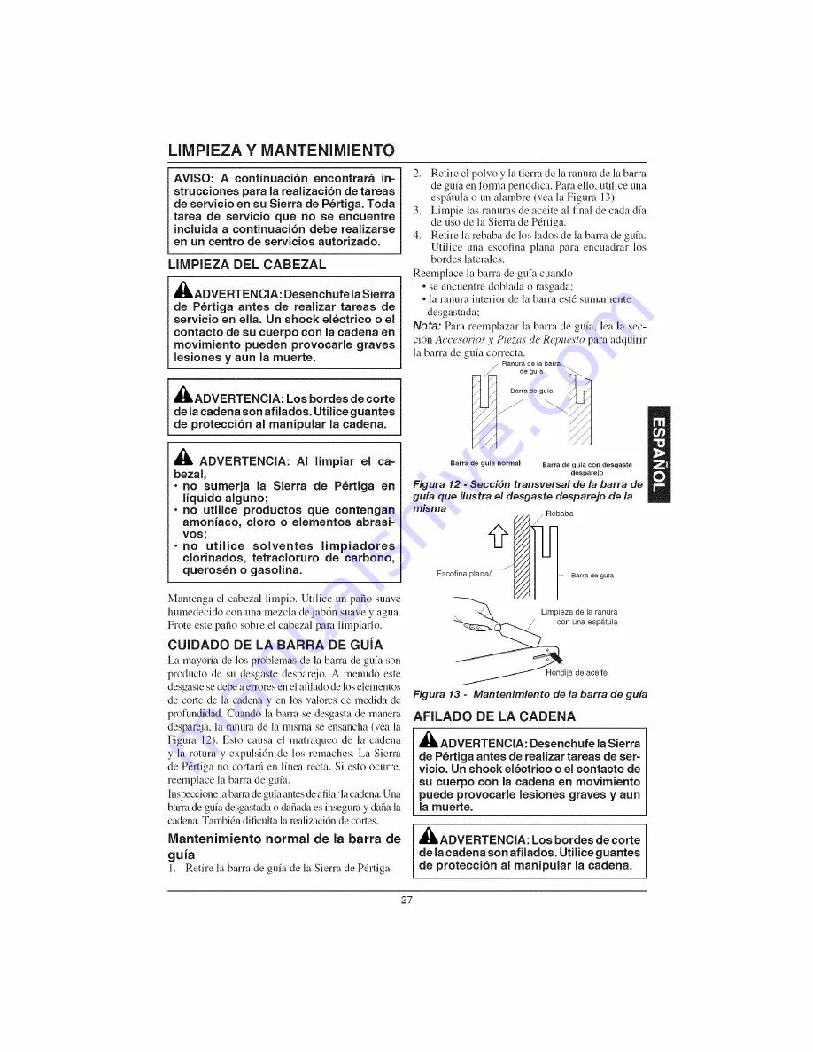 Remington BRANCH WIZARD RM0612P Скачать руководство пользователя страница 27