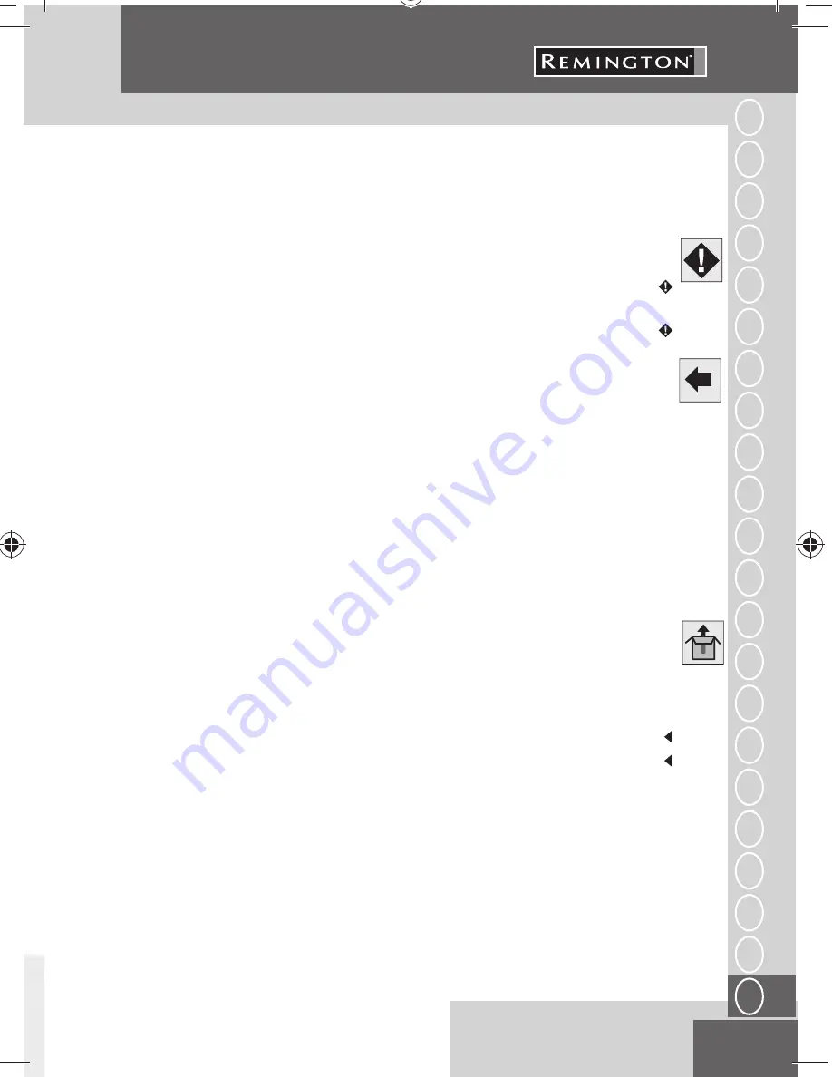 Remington MB320C Manual Download Page 131