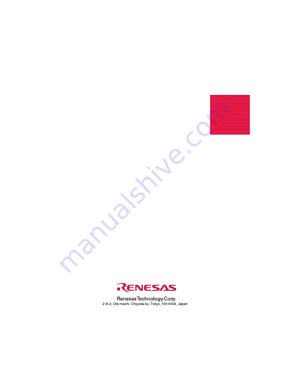 Renesas SH7041 Series Hardware Manual Download Page 923