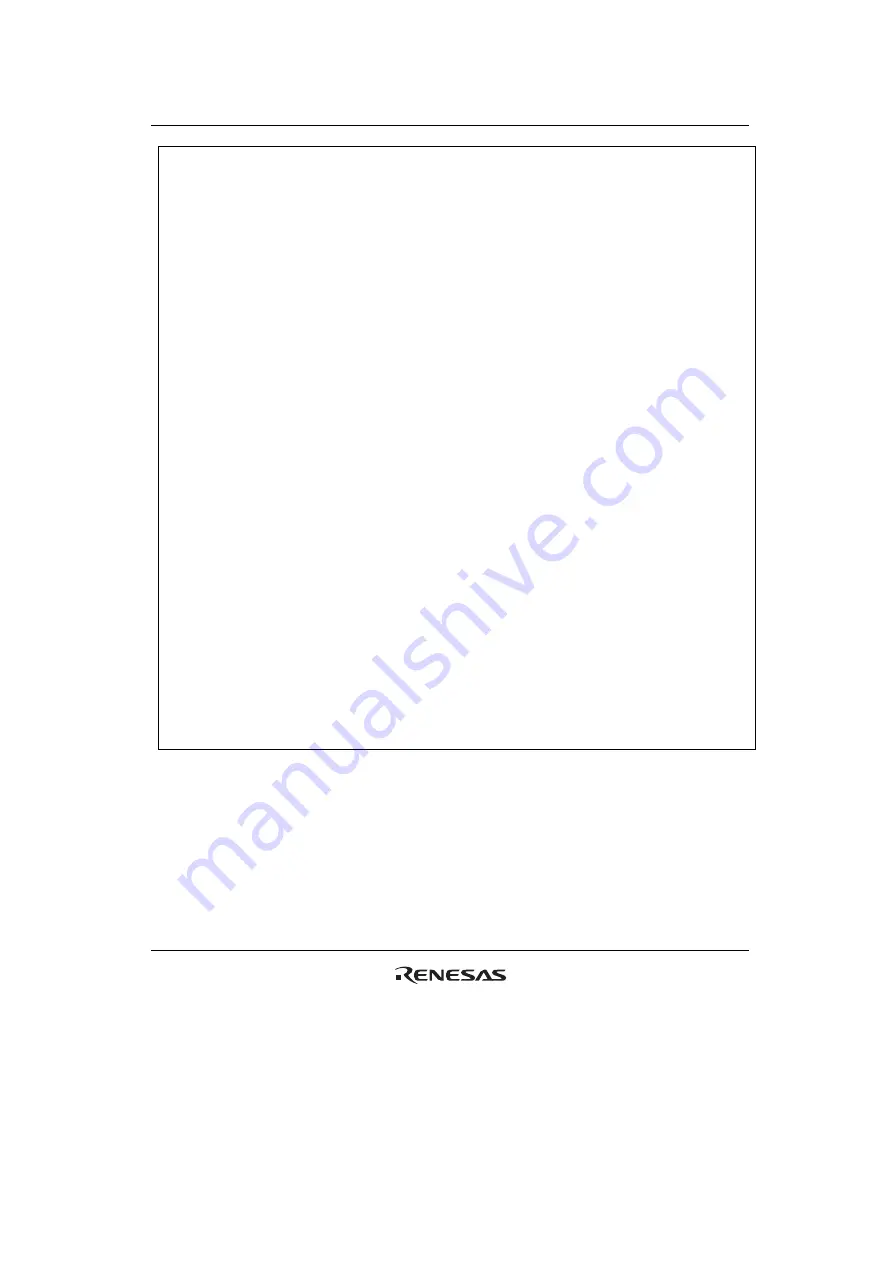 Renesas Stub Generator REJ10J1822-0101 User Manual Download Page 85