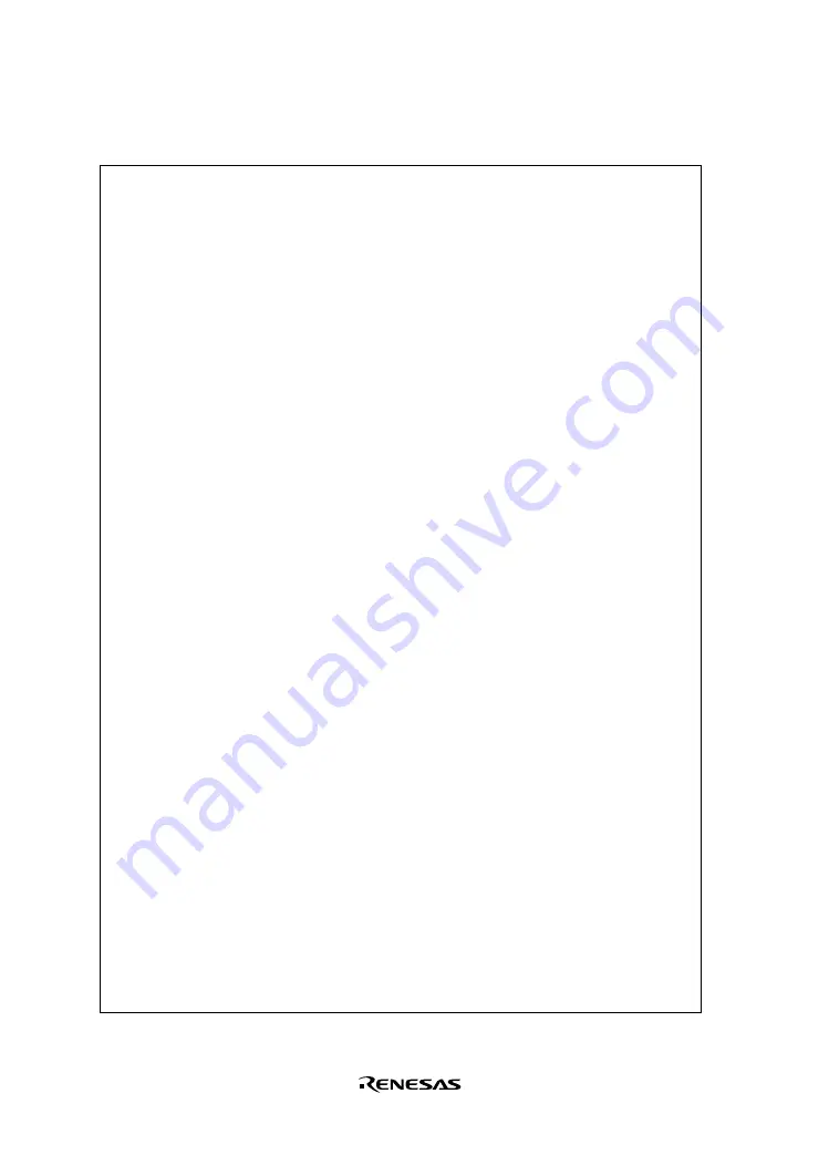 Renesas User System Interface Board HS1650ECN61H User Manual Download Page 6