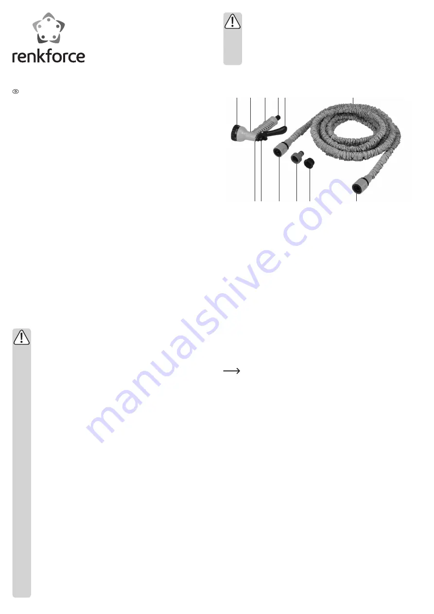 Renkforce 1275343 Operating Instructions Manual Download Page 1