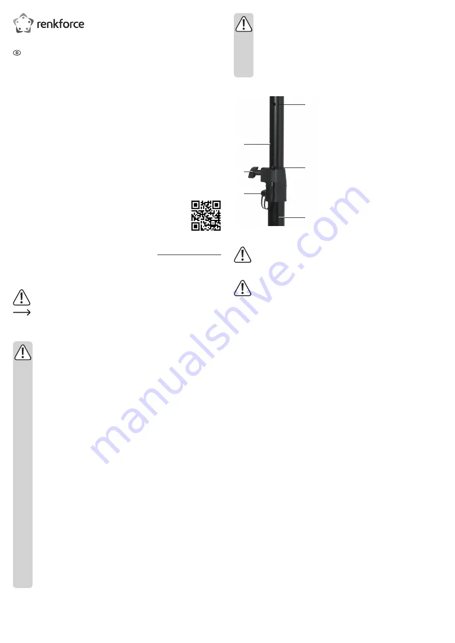 Renkforce 1611472 Operating Instructions Manual Download Page 1