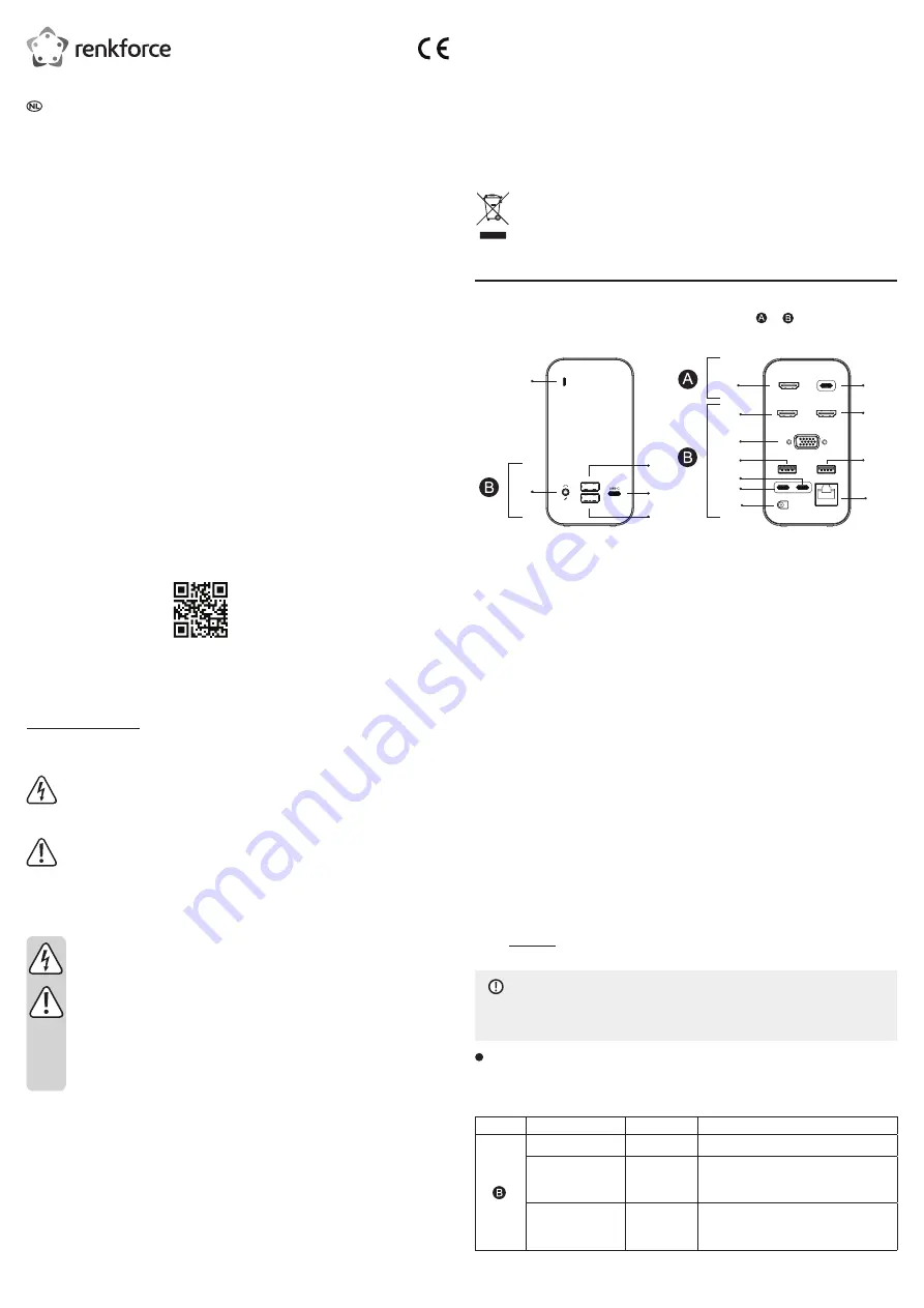 Renkforce 2249726 Скачать руководство пользователя страница 8