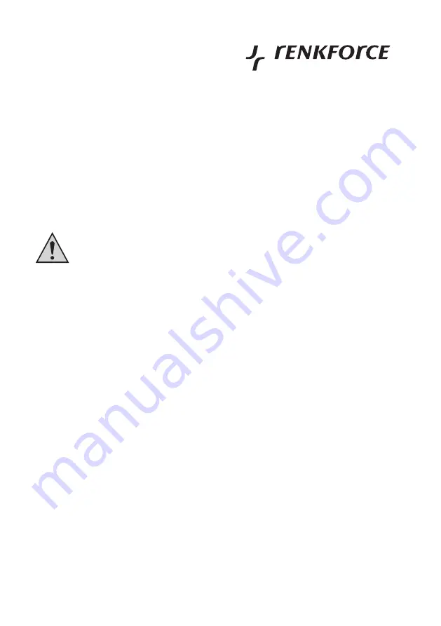 Renkforce SD-3023 Operating Instructions Manual Download Page 13