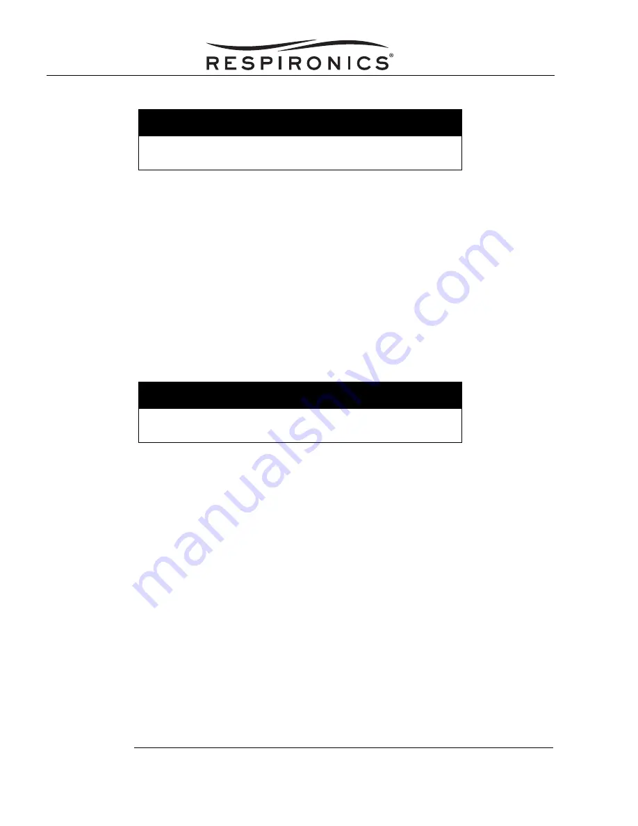 Respironics Alice PDx Service & Technical Reference Manual Download Page 21