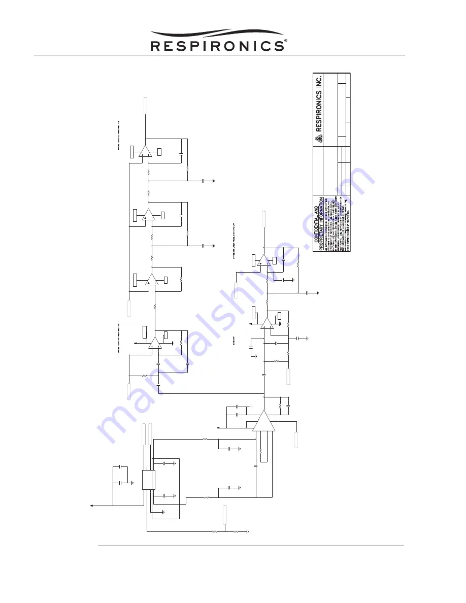 Respironics Alice PDx Service & Technical Reference Manual Download Page 69