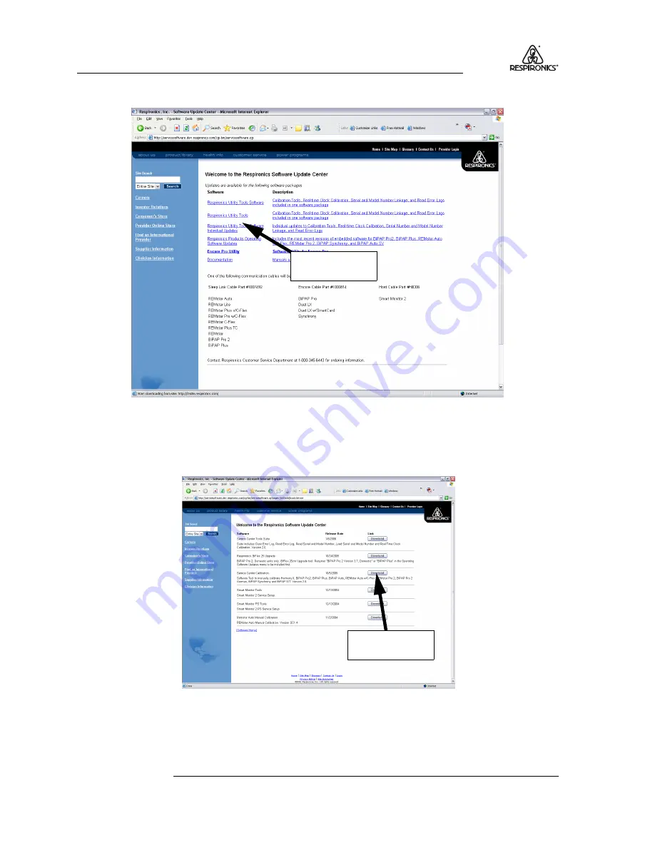 Respironics BiPAP Synchrony Service And Technical Reference Manual Download Page 125