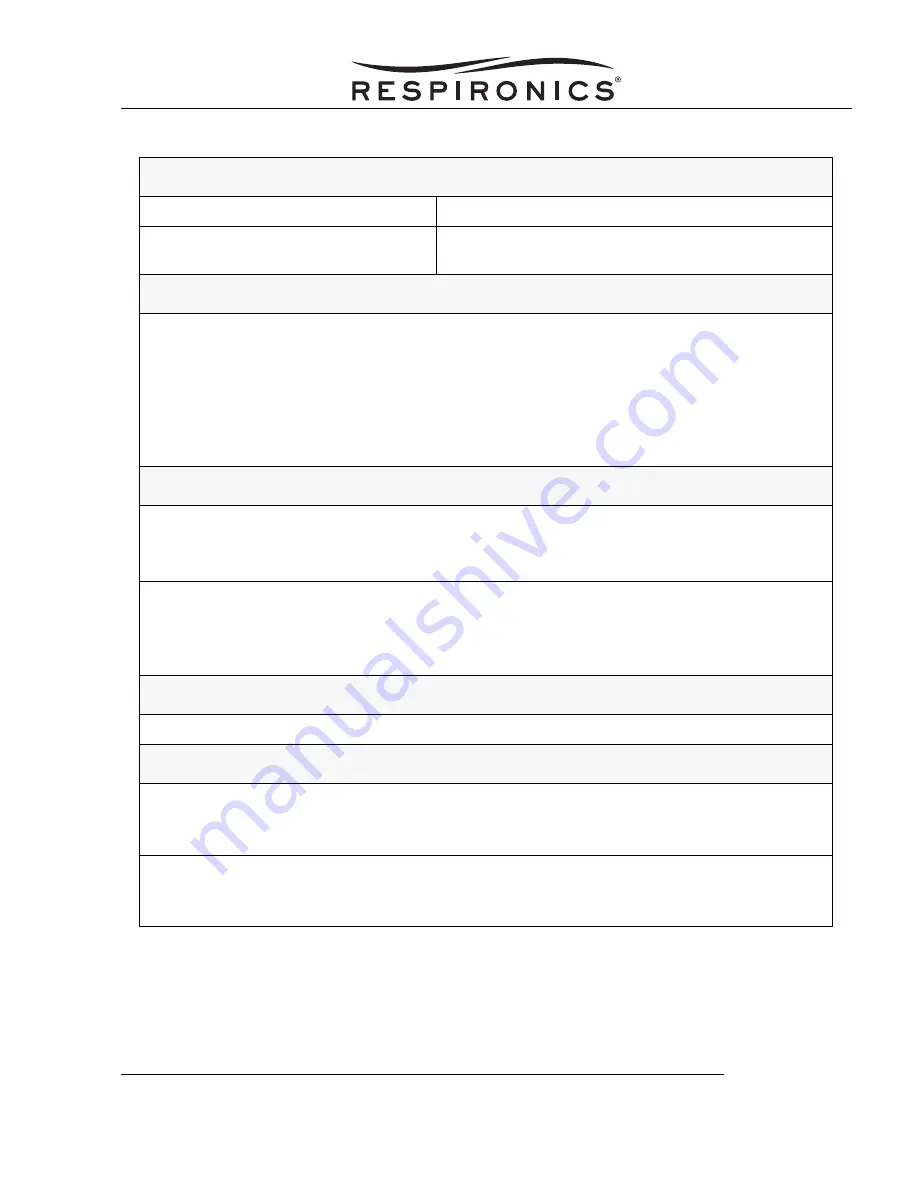 Respironics Millennium Enhanced M600 Service And Technical Reference Manual Download Page 18