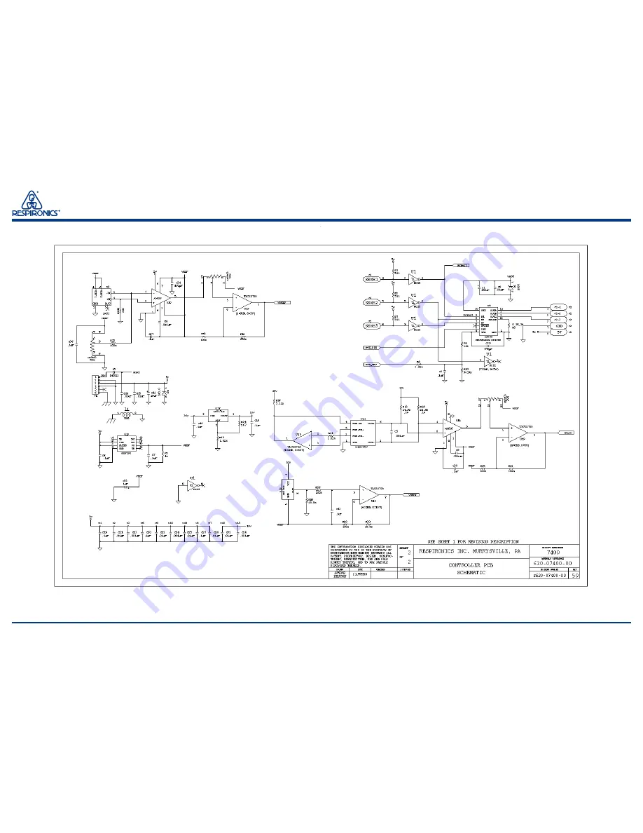 Respironics Tranquility Quest Plus Service Manual Download Page 41