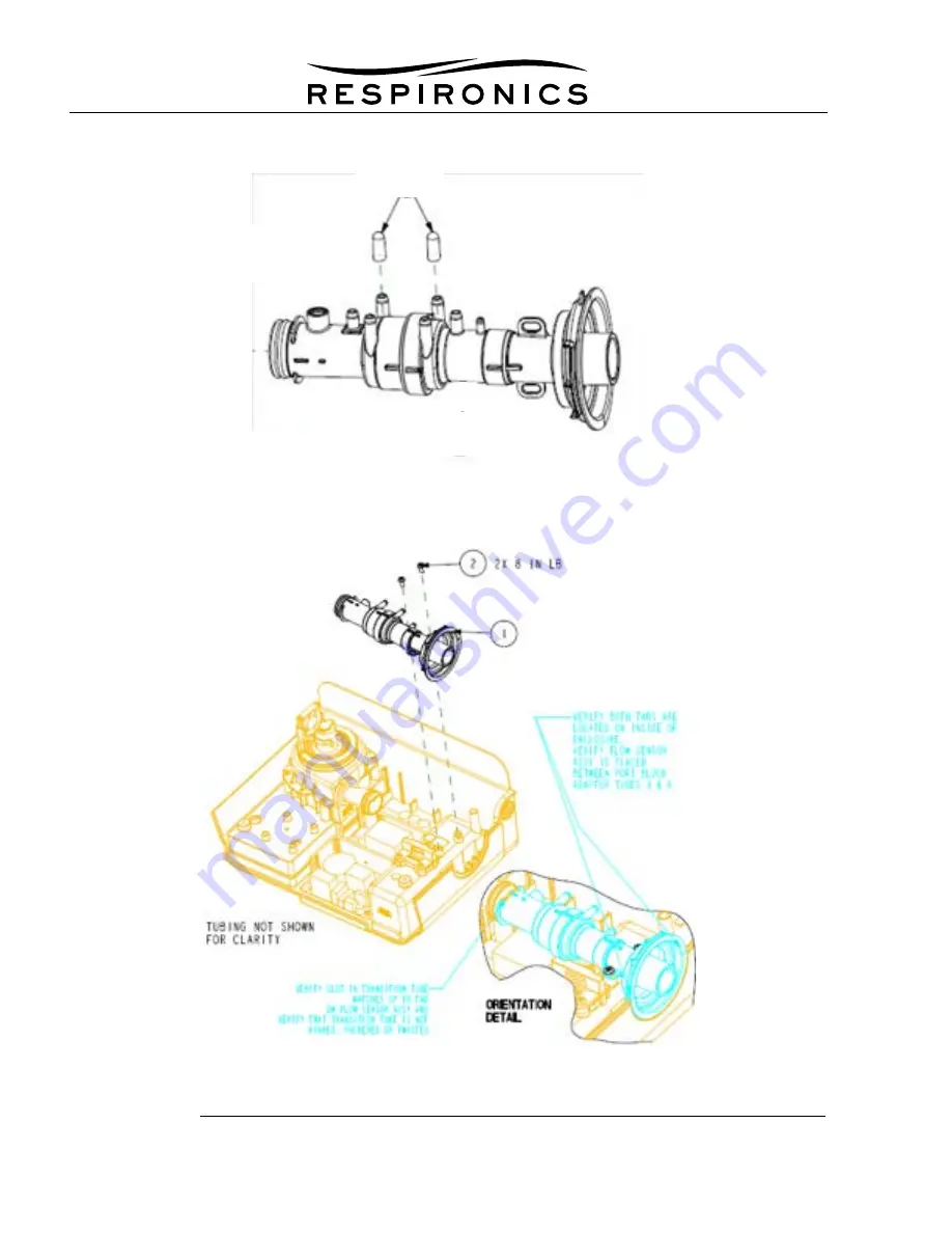 Respironics Trilogy 02 Скачать руководство пользователя страница 207