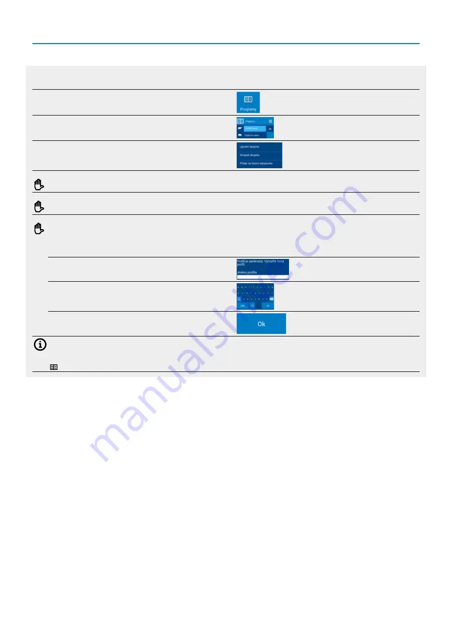 Retigo Blue Vision Series Operating Manual Download Page 22