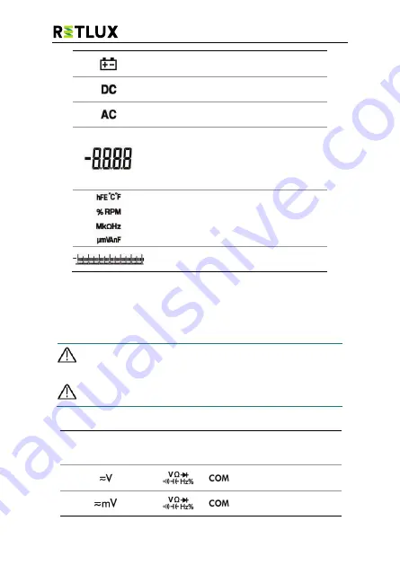 Retlux RDM 9001 Скачать руководство пользователя страница 24